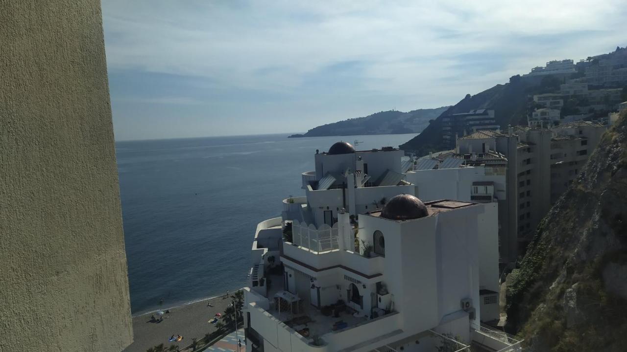Apartamento Estudio En Chinasol Primera Linea Playa San Cristobal Almuñécar Buitenkant foto